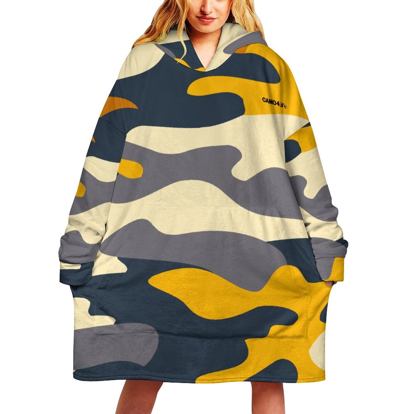 Oversize Hoodie - Street Camo