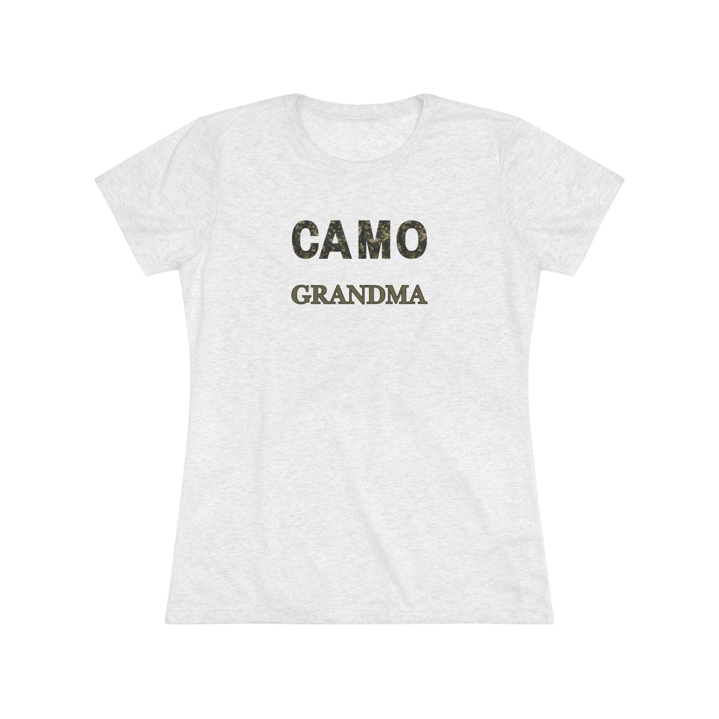 Camo Grandma - Women's Triblend Tee Opt.2