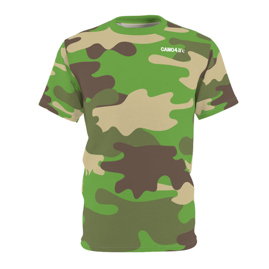 Men's Cut & Sew Tee - DBDU Camo GRN