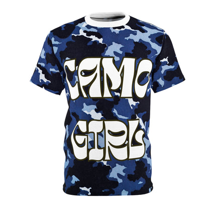 Camo Girl BLU/CAMO Unisex Tee