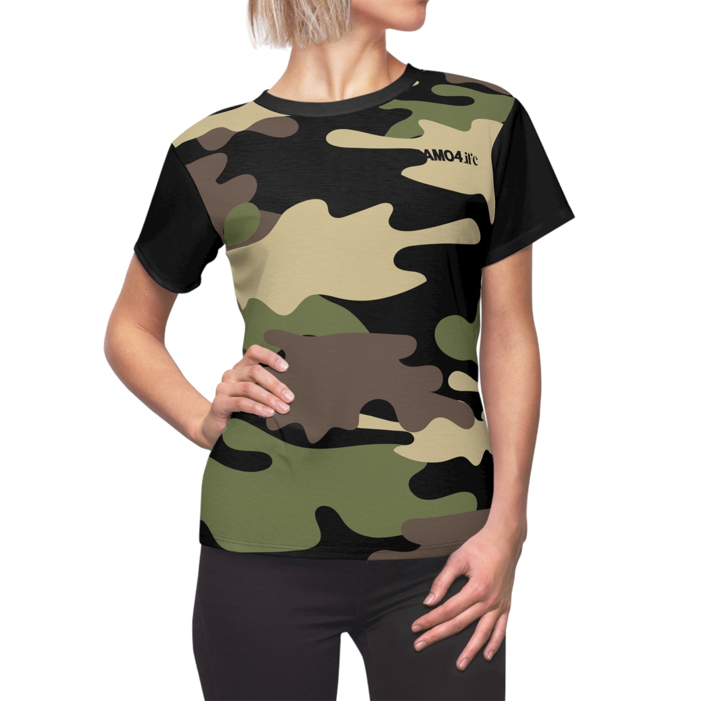 Women's Cut & Sew Tee - DBDU Camo