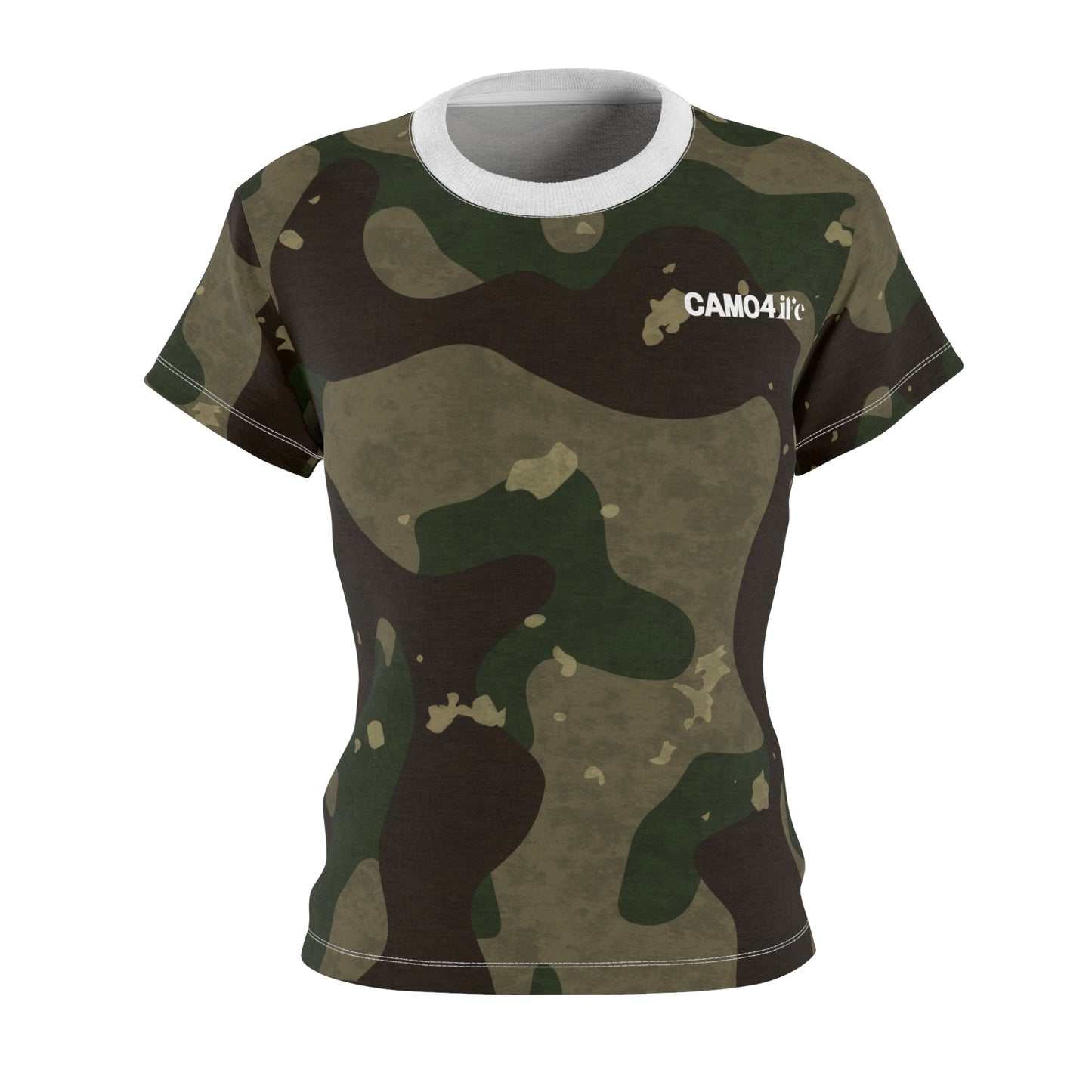 Women's Cut & Sew Tee - Duck M81 Woodland Opt.2