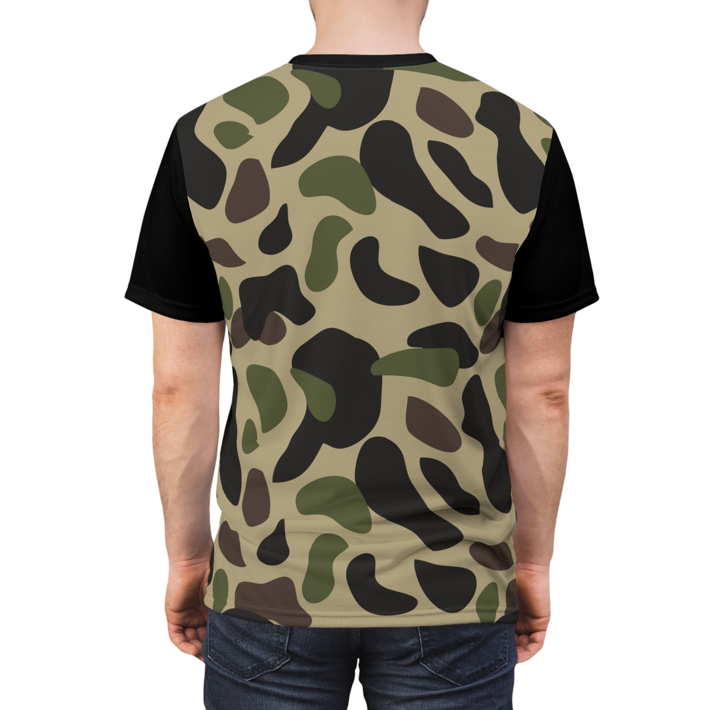 Men's Cut & Sew Tee - Duck Camo Opt.2