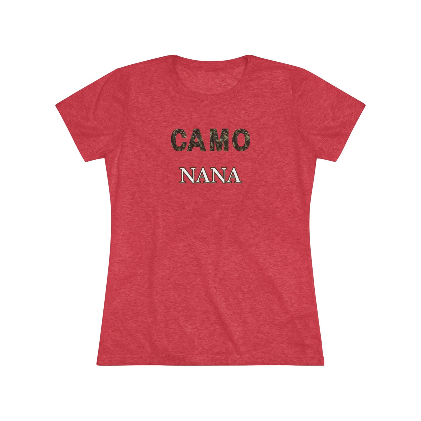 Camo Nana - Women's Triblend Tee