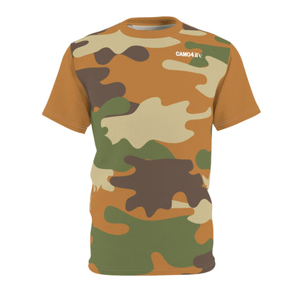 Men's Cut & Sew Tee - DBDU Camo Opt.2 BRN/BLU