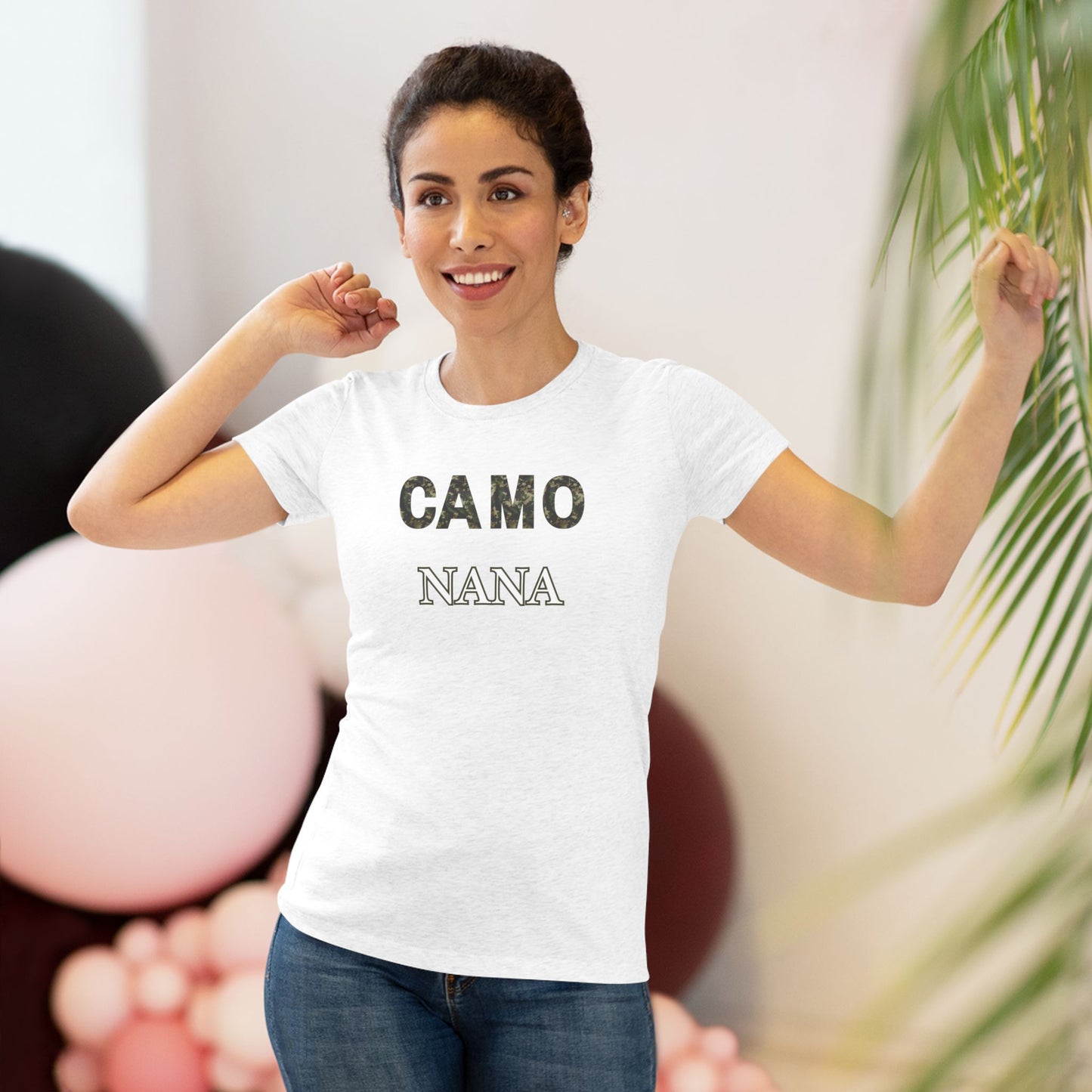 Camo Nana - Women's Triblend Tee