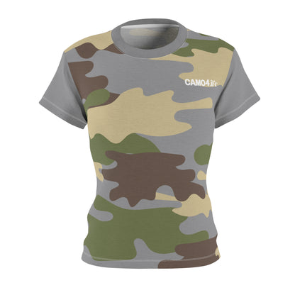 Women's Cut & Sew Tee - DBDU Camo Gray