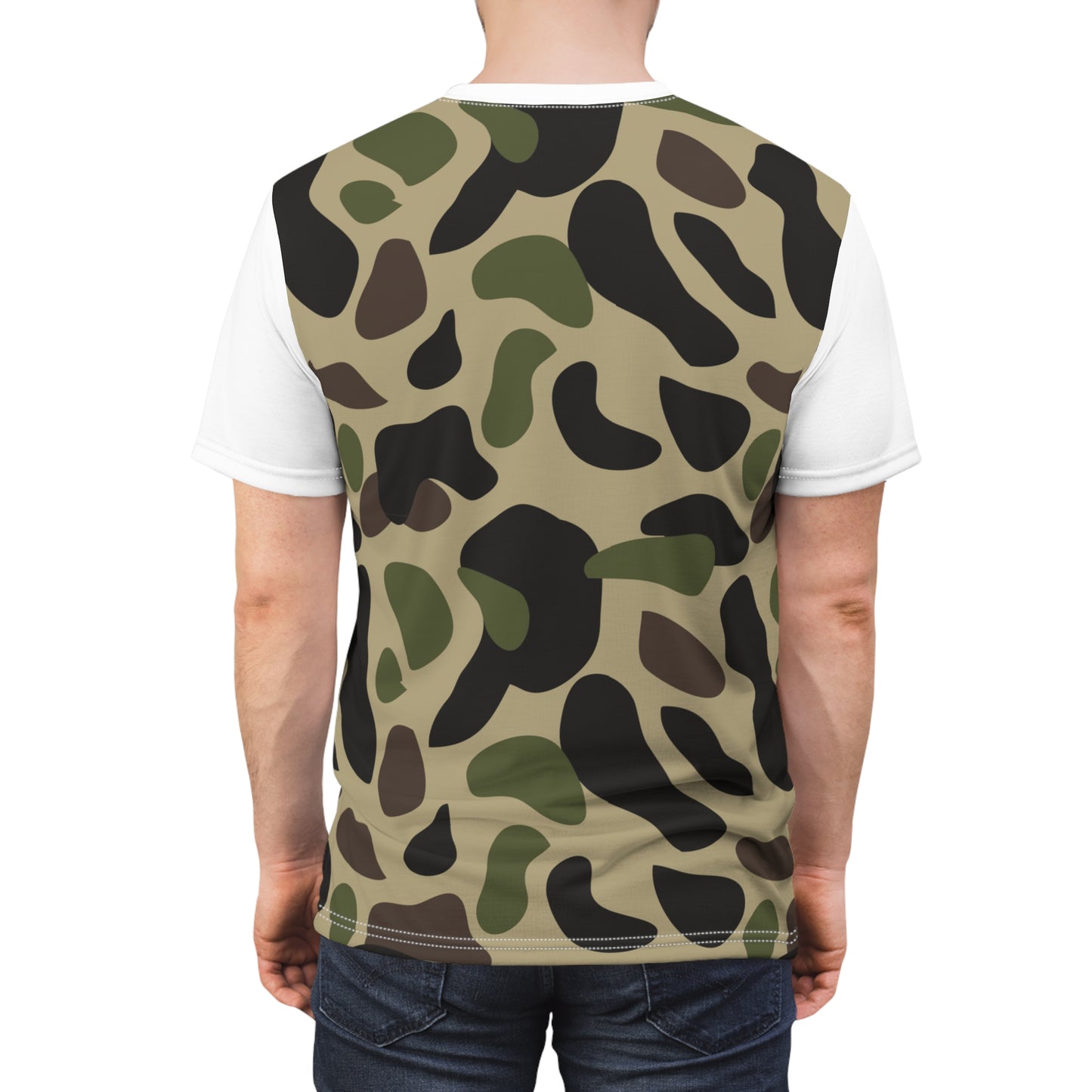 Men's Cut & Sew Tee - Duck Camo Opt.2