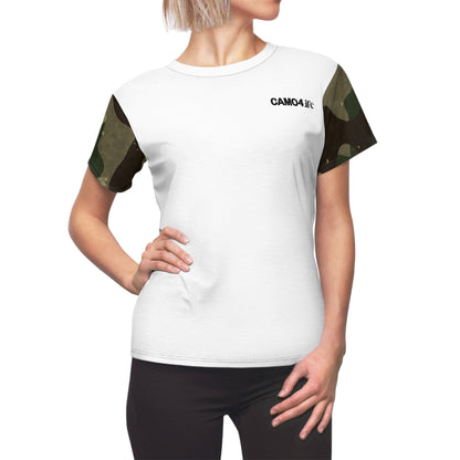 Women's Cut & Sew Tee - M81 Woodland Camo Opt.3