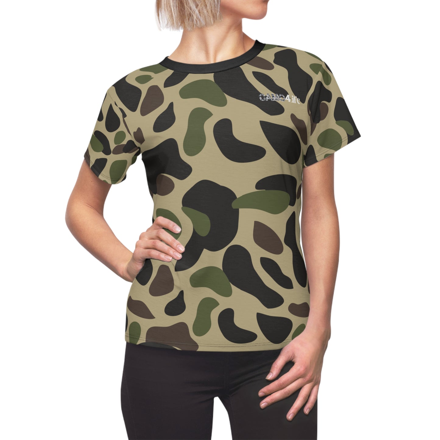 Women's Cut & Sew Tee - Duck Camo