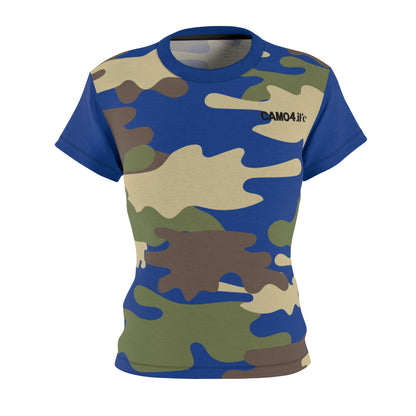 Women's Cut & Sew Tee - DBDU Camo Pink