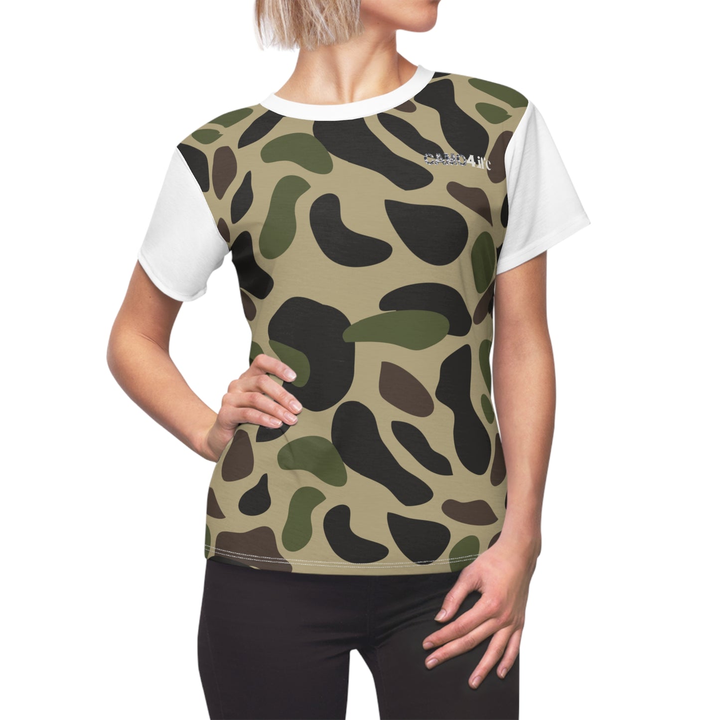 Women's Cut & Sew Tee - Duck Camo