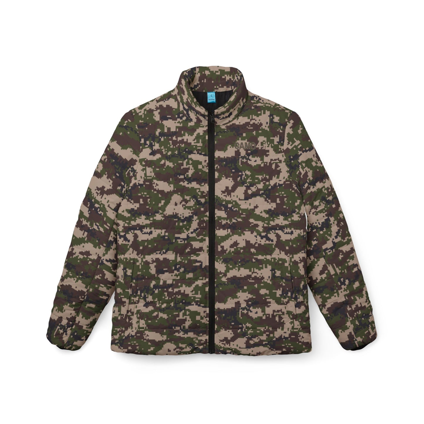 Women’s Puffer Jacket - Digital Woodland Camo