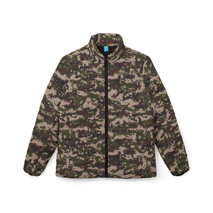 Women’s Puffer Jacket - Digital Woodland Camo