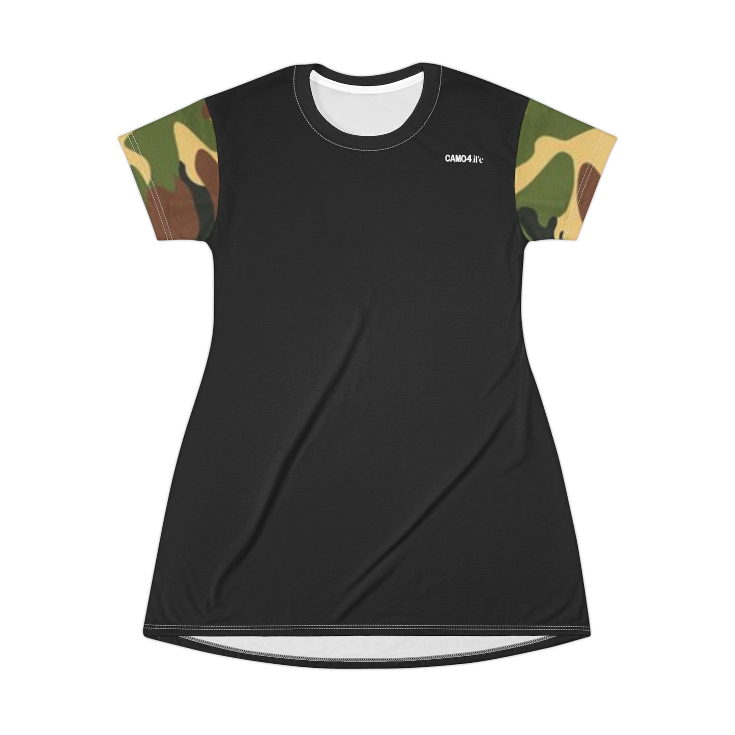 T-Shirt Dress - DPM Camo - Opt.3 Black