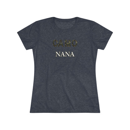 Camo Nana - Women's Triblend Tee