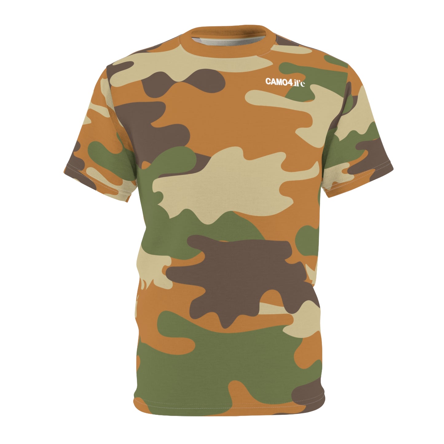 Men's Cut & Sew Tee - DBDU Camo BRN/BLU