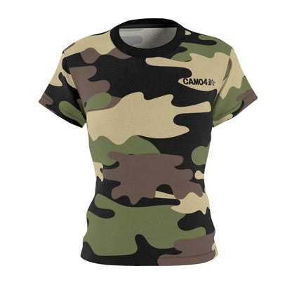 Women's Cut & Sew Tee - DBDU Camo - Opt.2