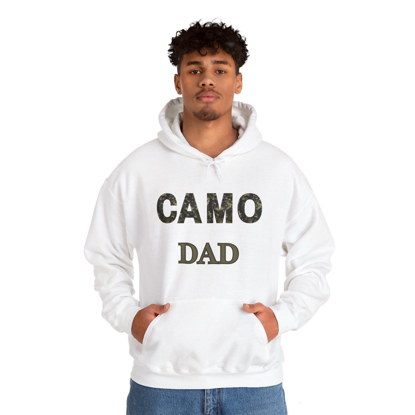 Camo Dad -  Heavy Blend Hoodie