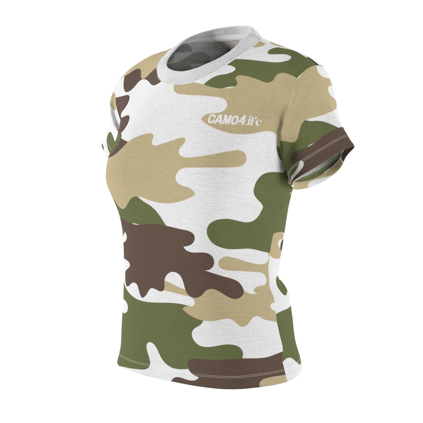 Women's Cut & Sew Tee - DBDU Camo - Opt.2