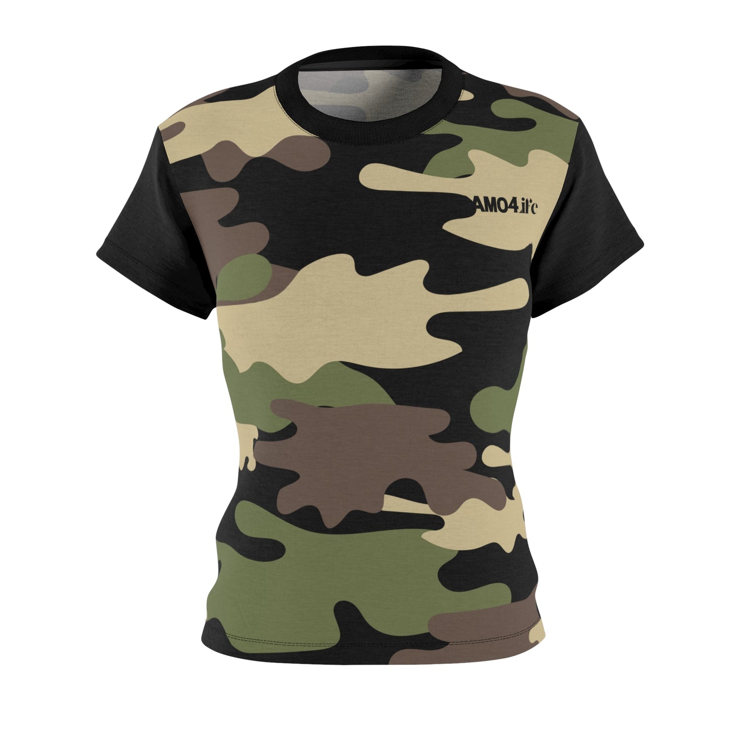 Women's Cut & Sew Tee - DBDU Camo