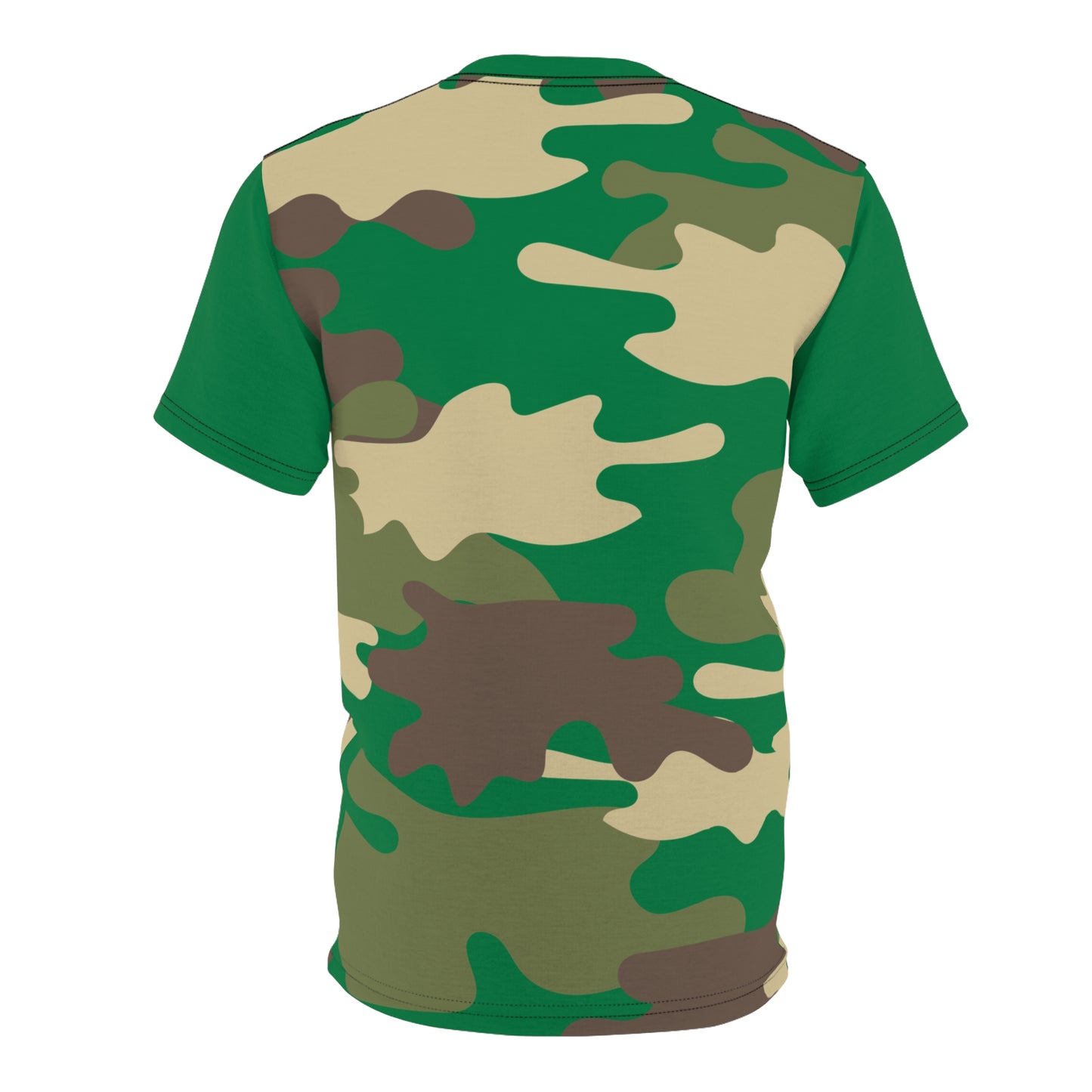 Men's Cut & Sew Tee - DBDU Camo Opt.2 GRN