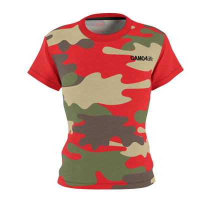 Women's Cut & Sew Tee - DBDU Camo Yellow