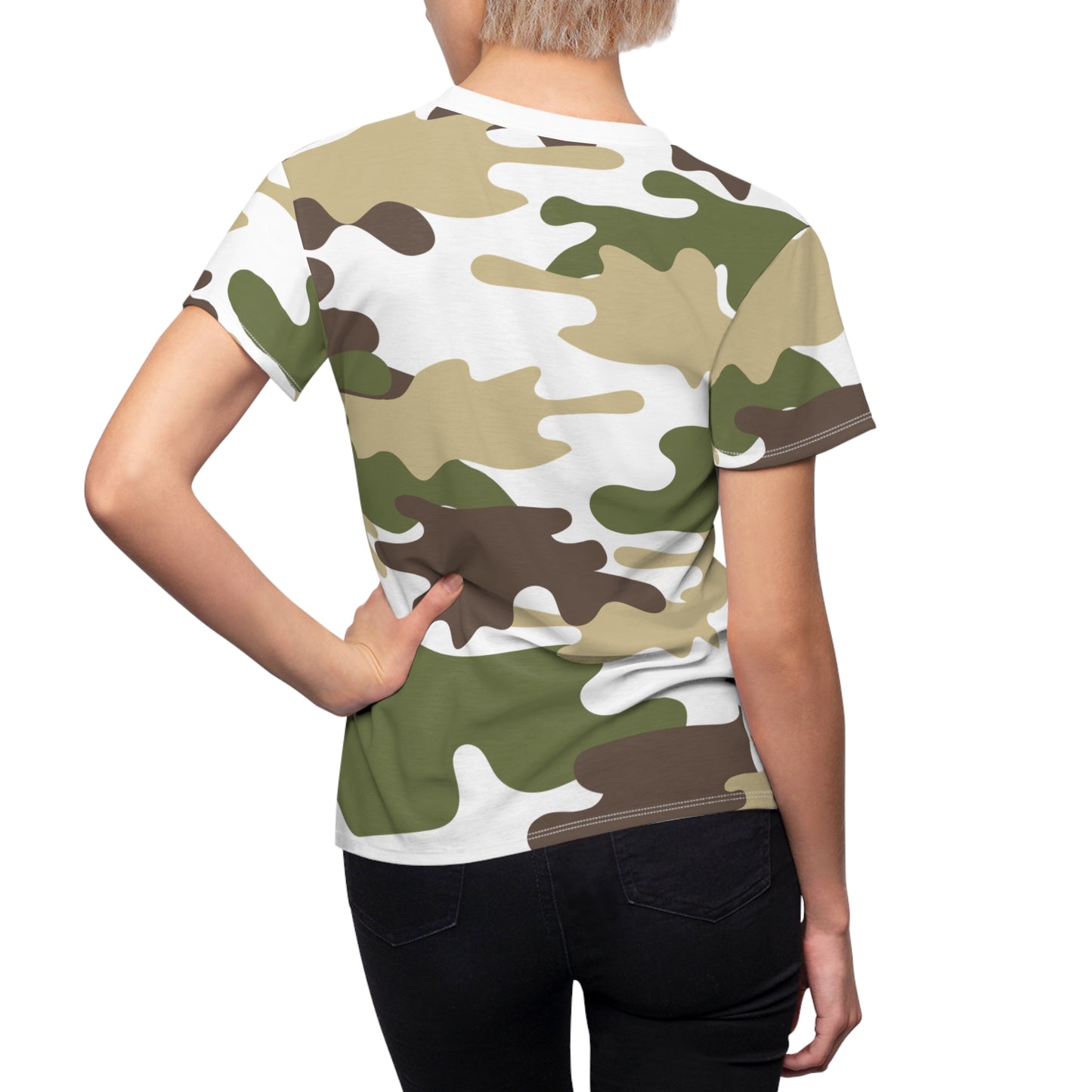 Women's Cut & Sew Tee - DBDU Camo - Opt.2