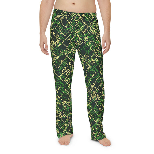 Men's Pajama Pants - Circuit Board Camo