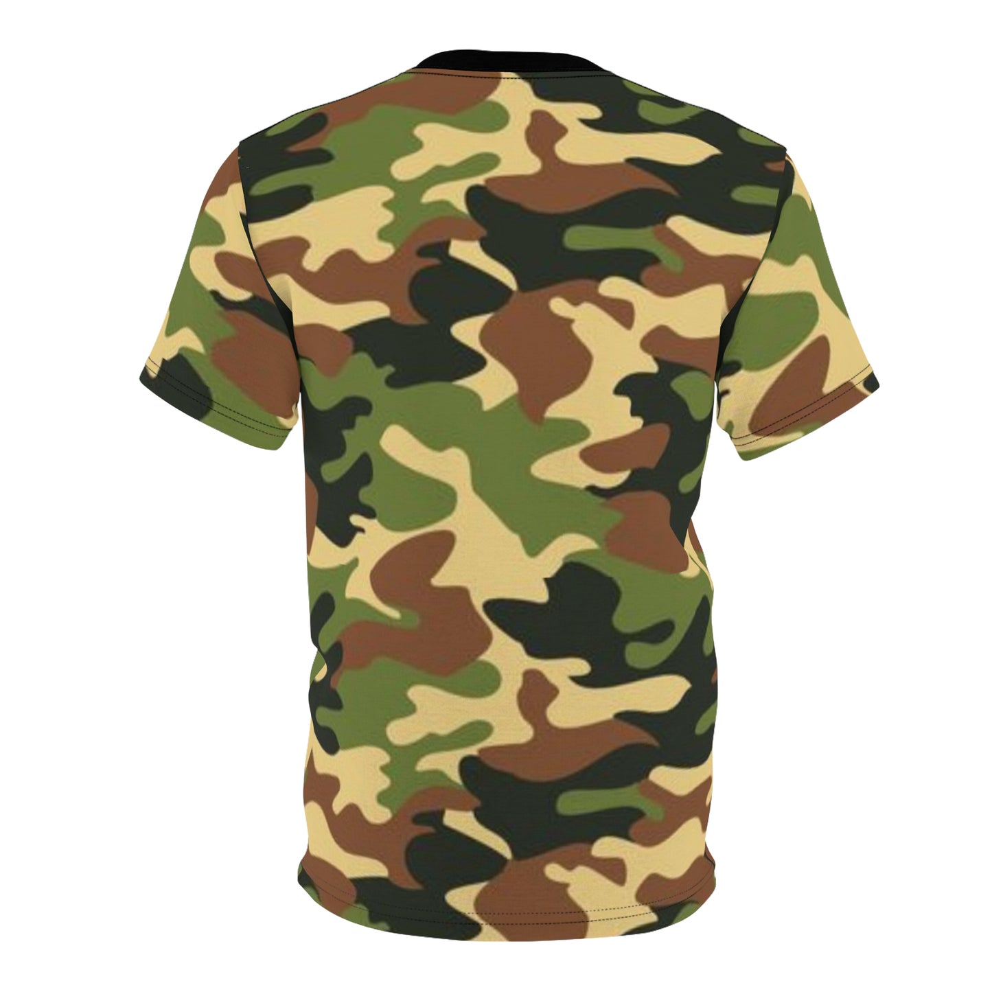 Everything Ok - Unisex Cut & Sew Tee - DPM Camo - Front