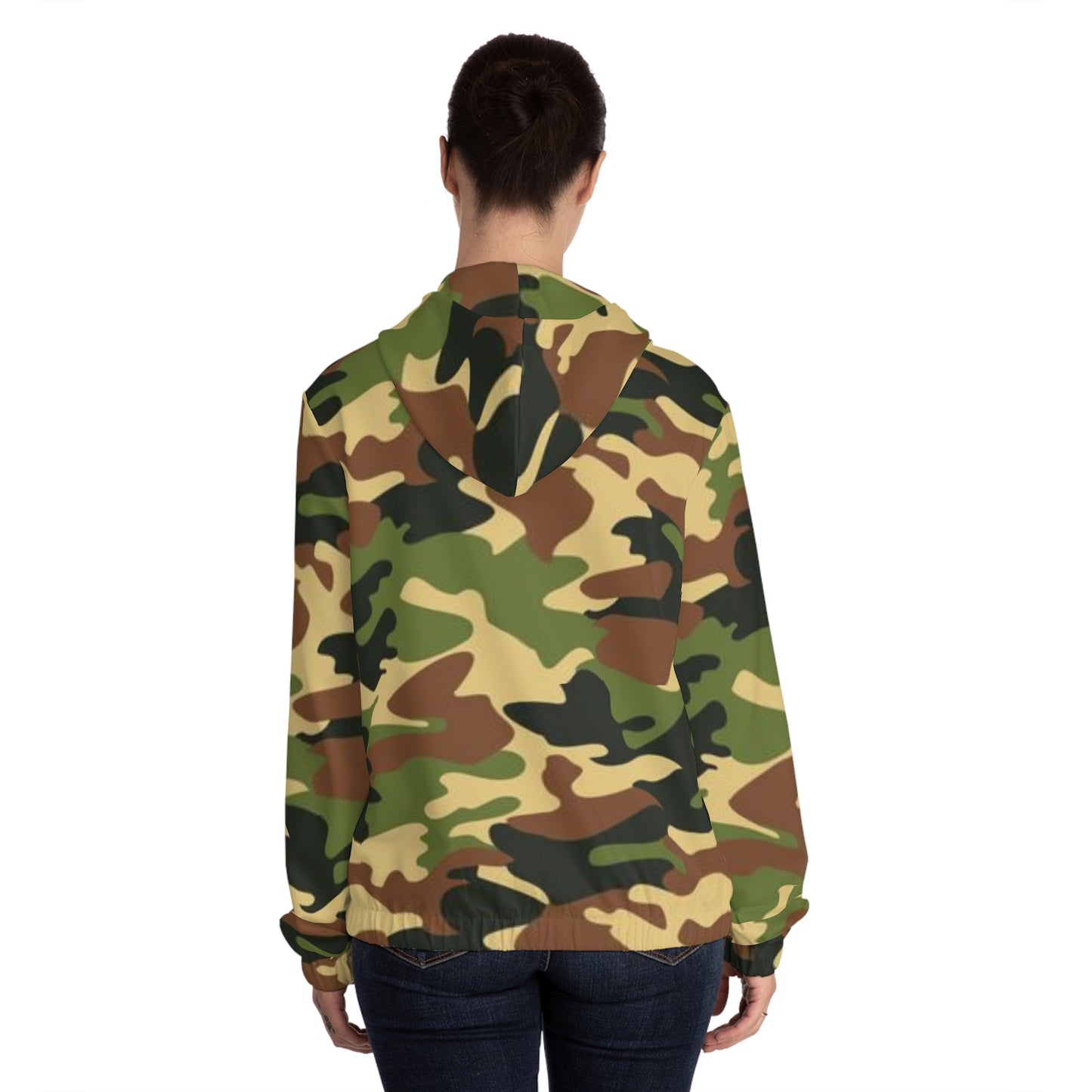 Women’s Full-Zip Hoodie DPM - 95 Camo