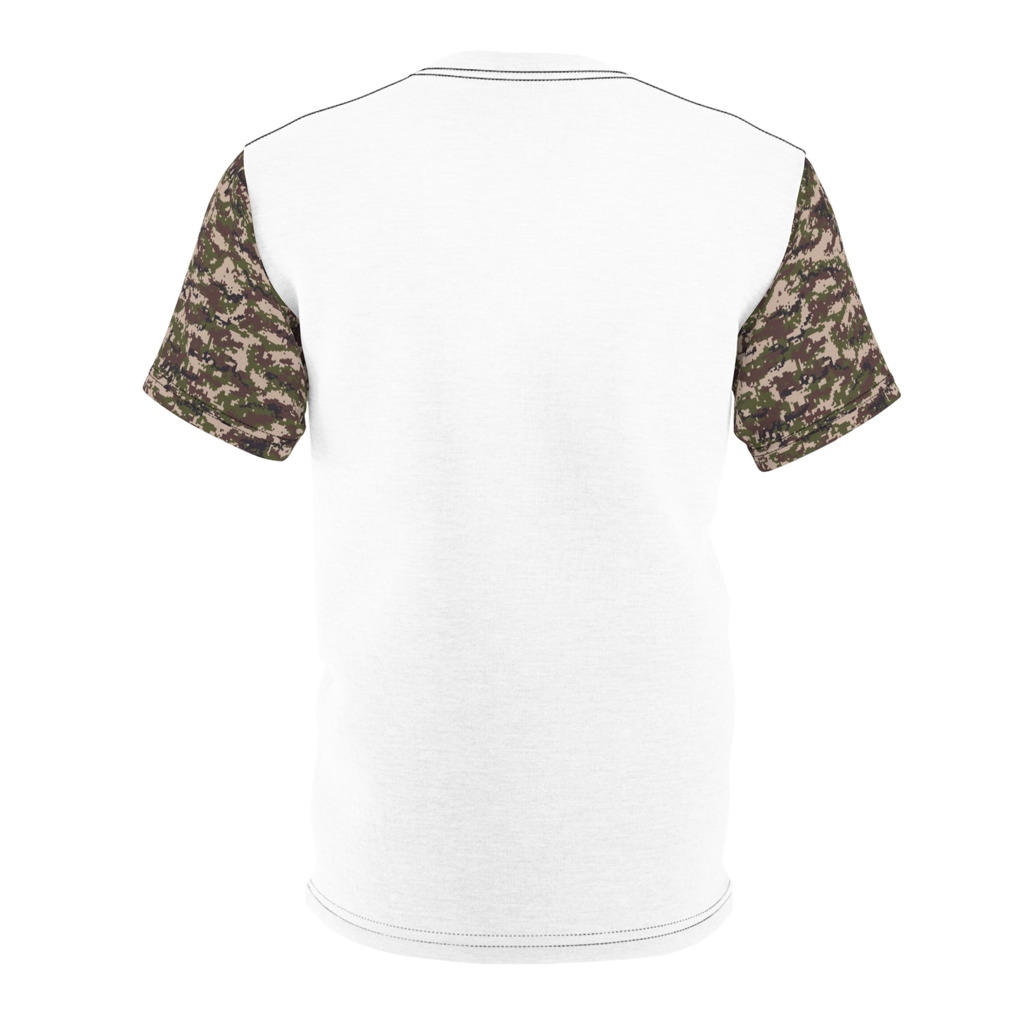 Men's Cut & Sew Tee - Digital Woodland Camo Opt.3