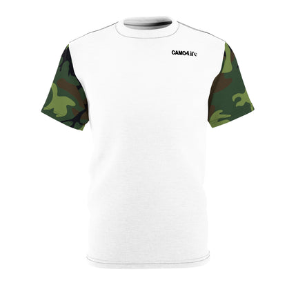 Men's Cut & Sew Tee - Woodland Camo Opt.3