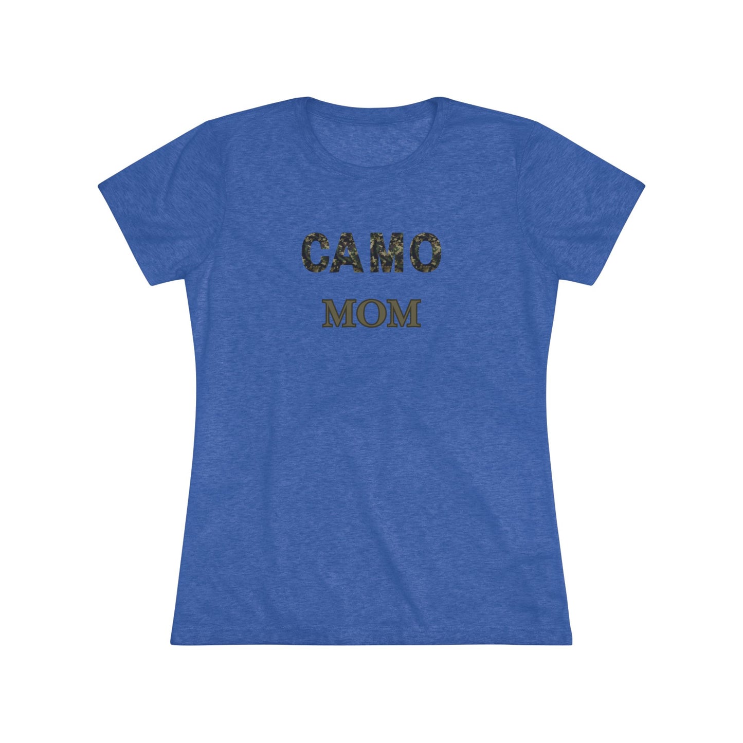 Camo Mom - Women's Triblend Tee Opt.2