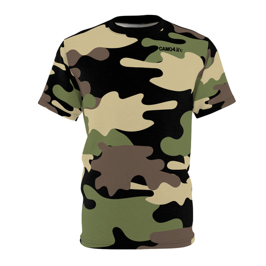 Men's Cut & Sew Tee - DBDU Camo