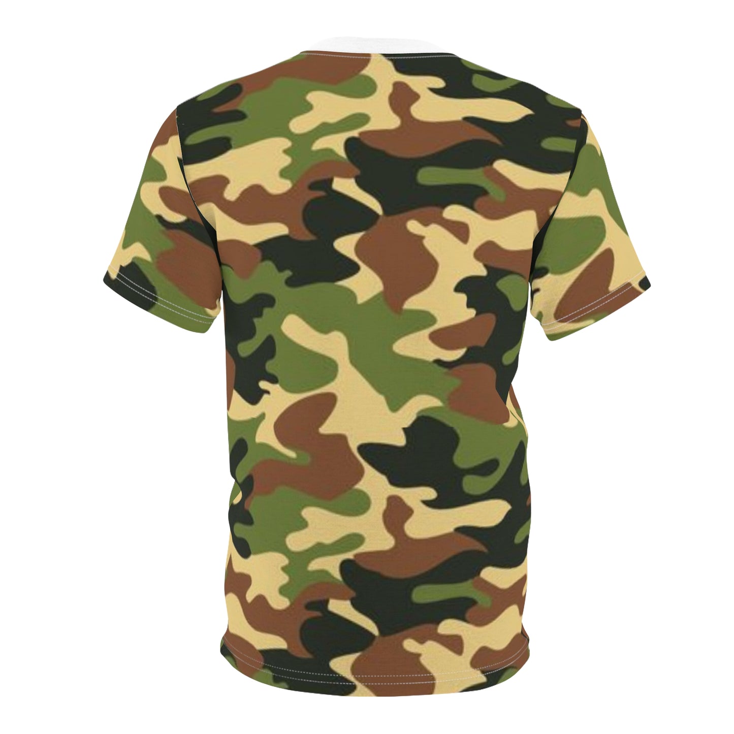 Everything Ok - Unisex Cut & Sew Tee - DPM Camo - Front