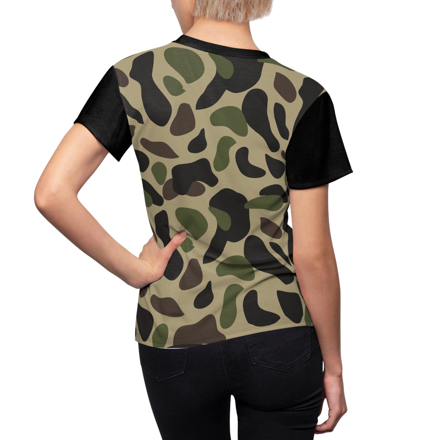 Women's Cut & Sew Tee - Duck Camo