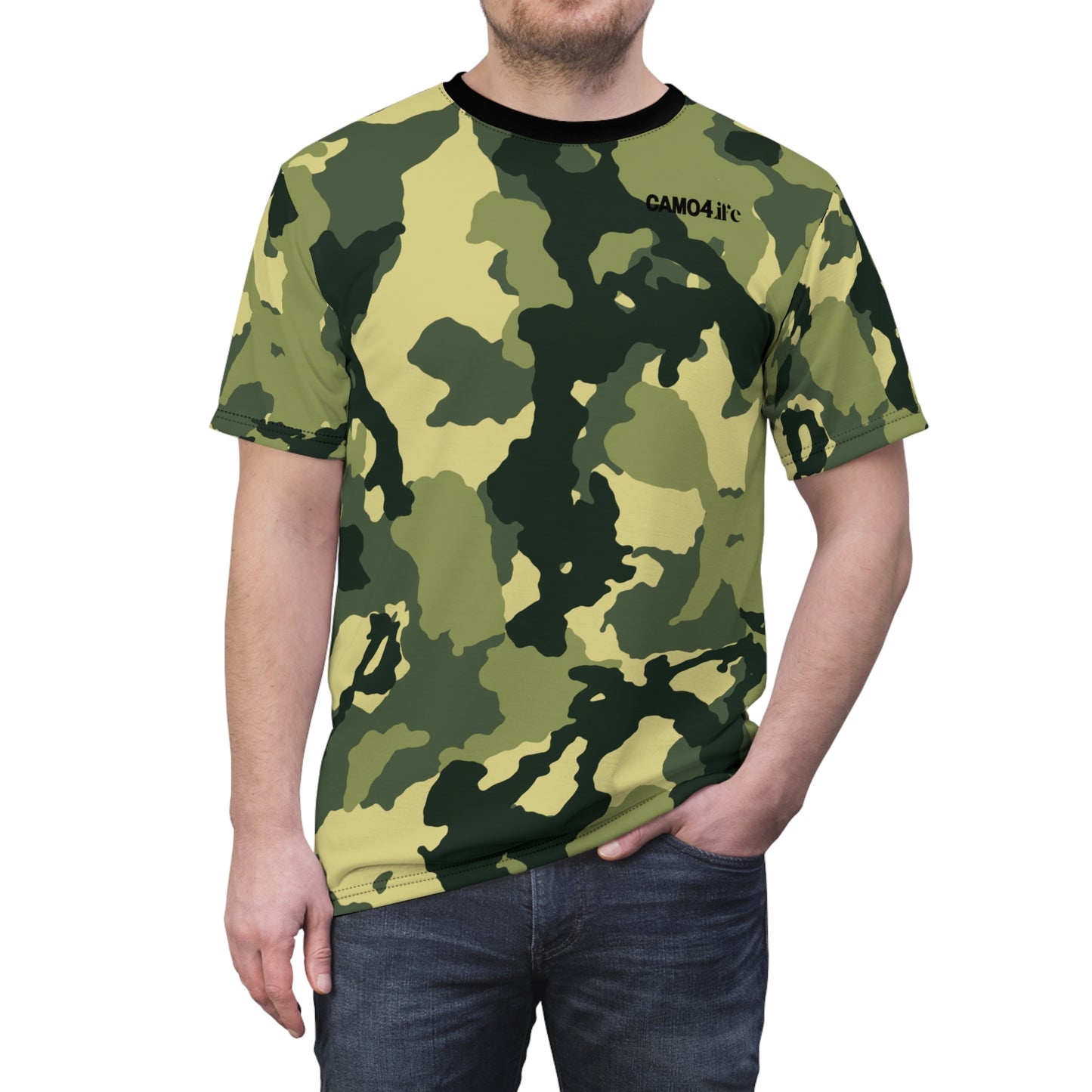 Men's Cut & Sew Tee - TAZ 90 Camo