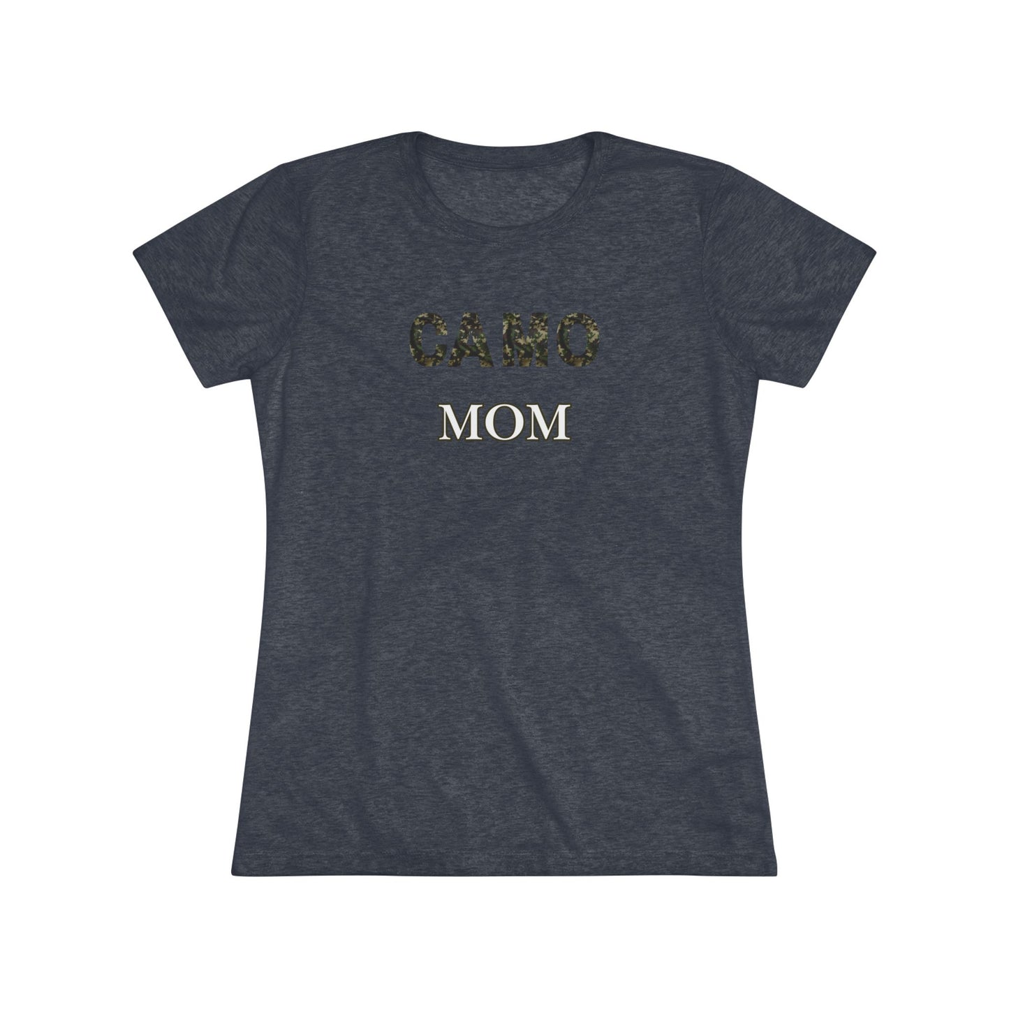 Camo Mom - Women's Triblend Tee