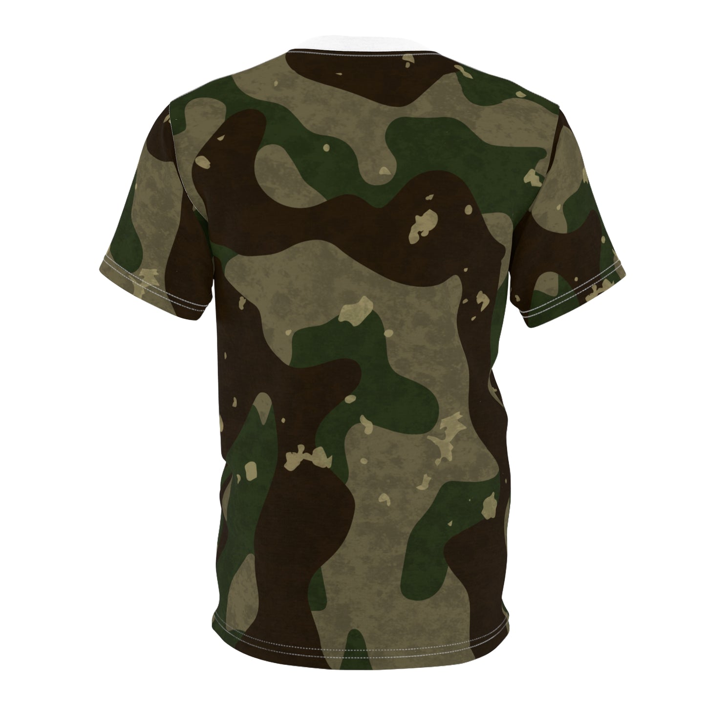 Men's Cut & Sew Tee - M81 Woodland Camo