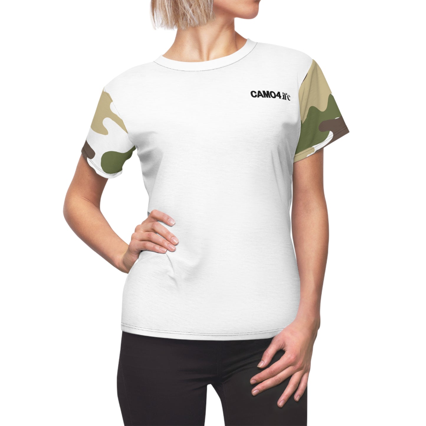 Women's Cut & Sew Tee - DBDU Camo - Opt.3