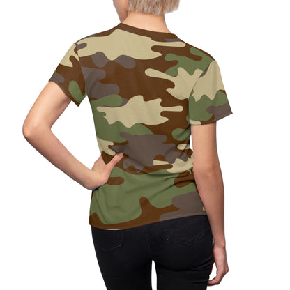 Women's Cut & Sew Tee - DBDU Camo - Opt.2 Gray