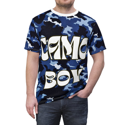 Camo Boy BLU/CAMO Tee