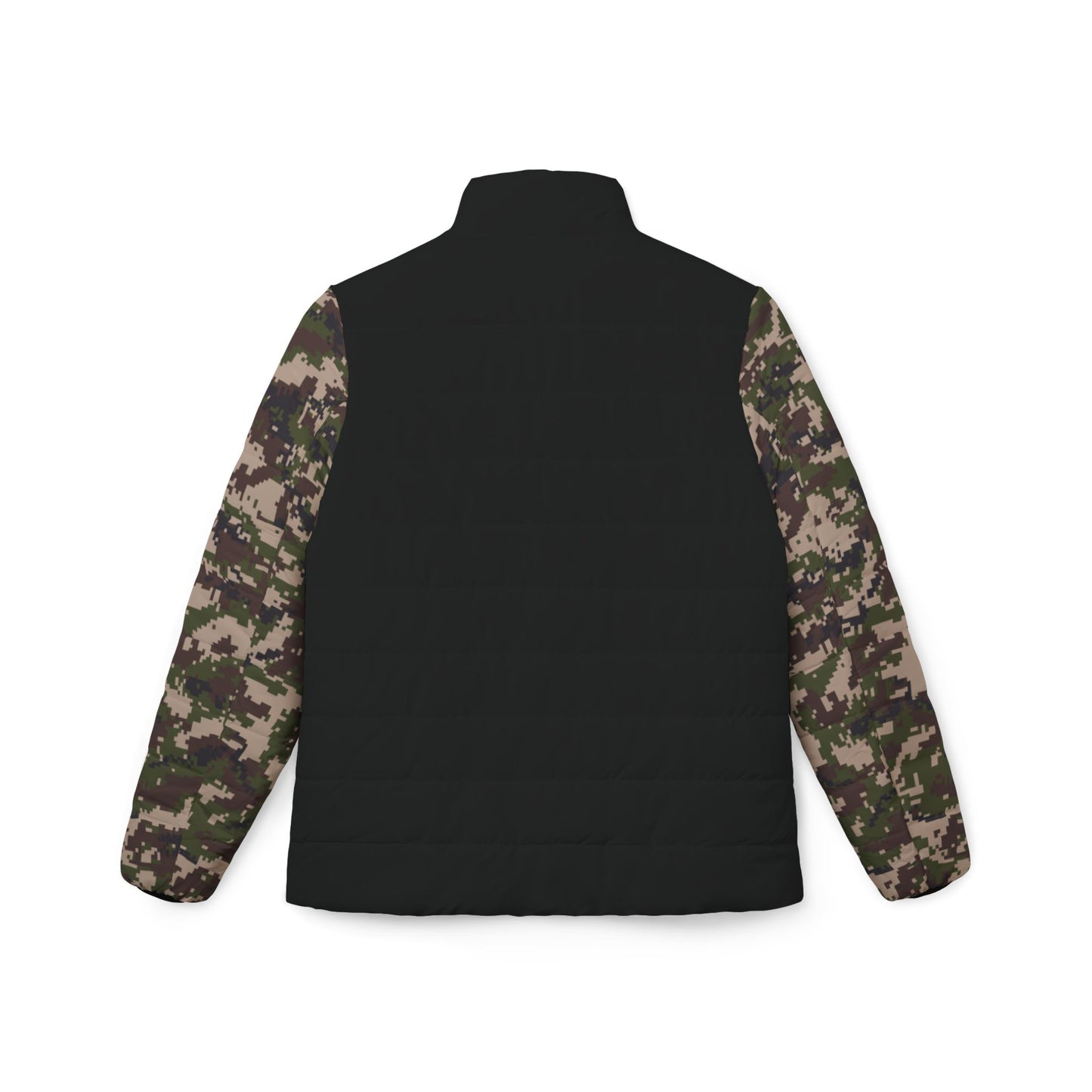 BLK Women’s Puffer Jacket - Digital Woodland Camo - Opt.2