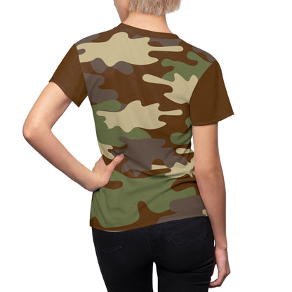 Women's Cut & Sew Tee - DBDU Camo Gray