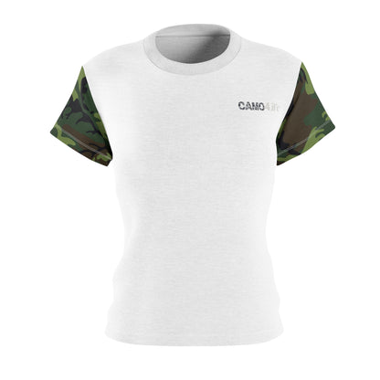 Women's Cut & Sew Tee - Woodland Camo