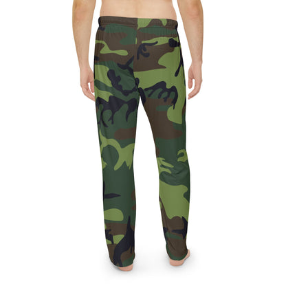 Men's Pajama Pants - Woodland Camo