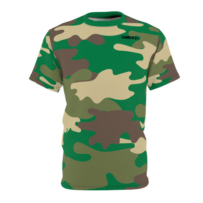 Men's Cut & Sew Tee - DBDU Camo GRN