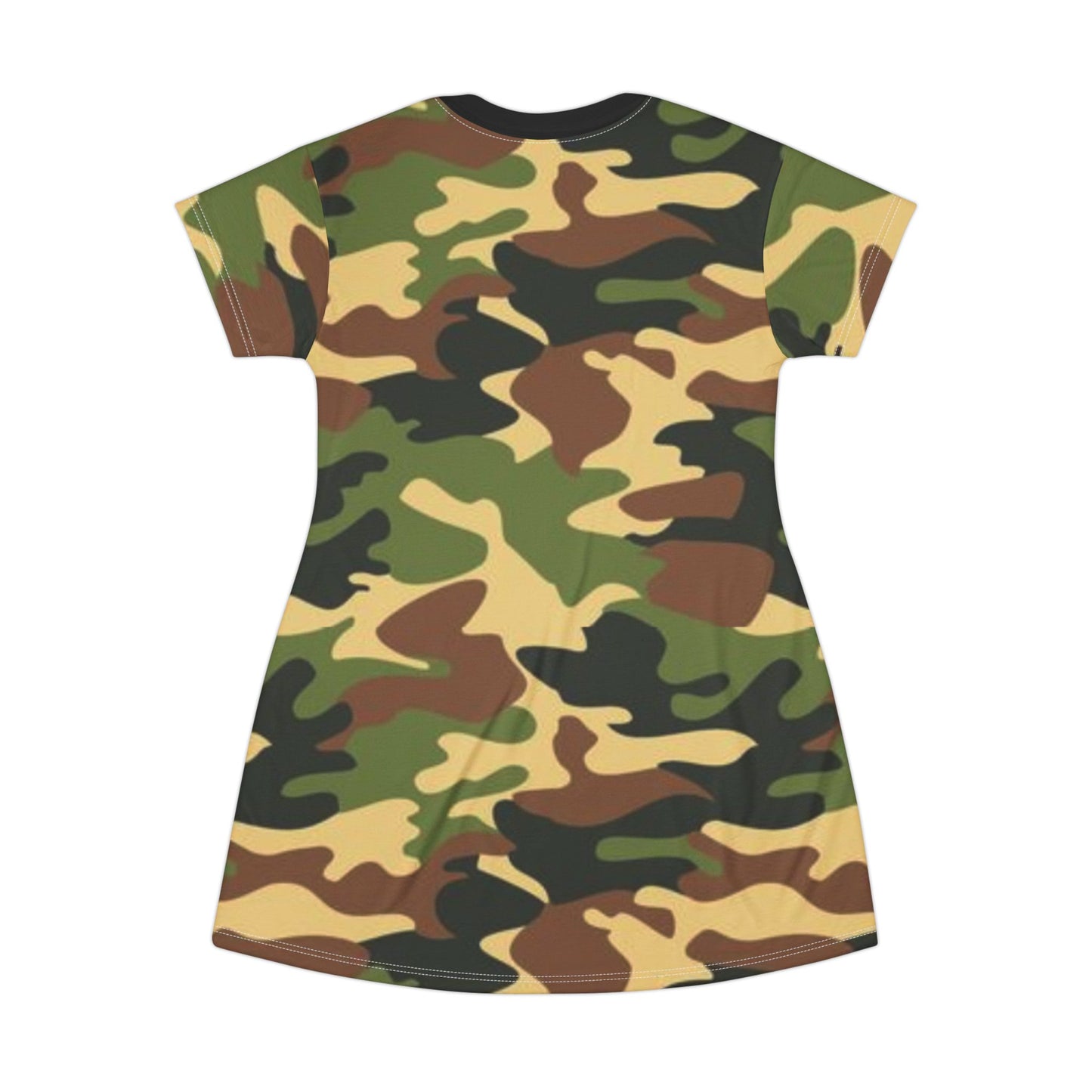 T-Shirt Dress - DPM Camo - Opt.2 Black