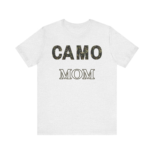 Camo Mom - Bella + Canvas 3001 Tee